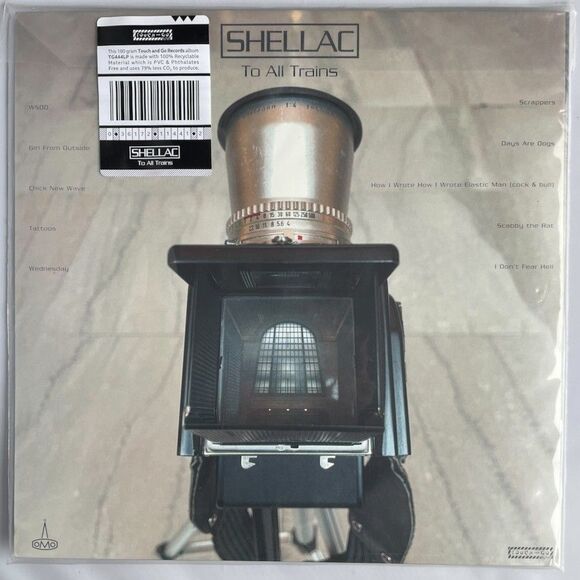 Shellac – To All Trains – Vinyl, LP, Steve Albini, Touch & Go Records, 2024 NEW - Picture 1 of 3